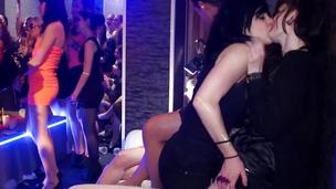 Real nightclub orgy with amateur euro teens