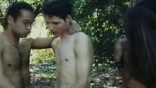 Hot bi Latino couples love to get dirty with every other in the wild